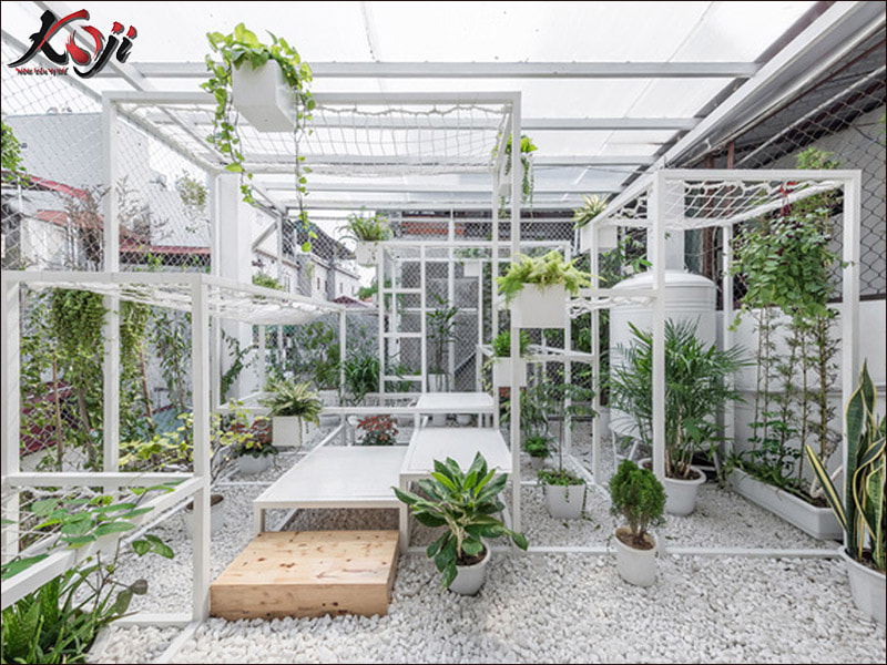 thiết kế sân thượng đẹp