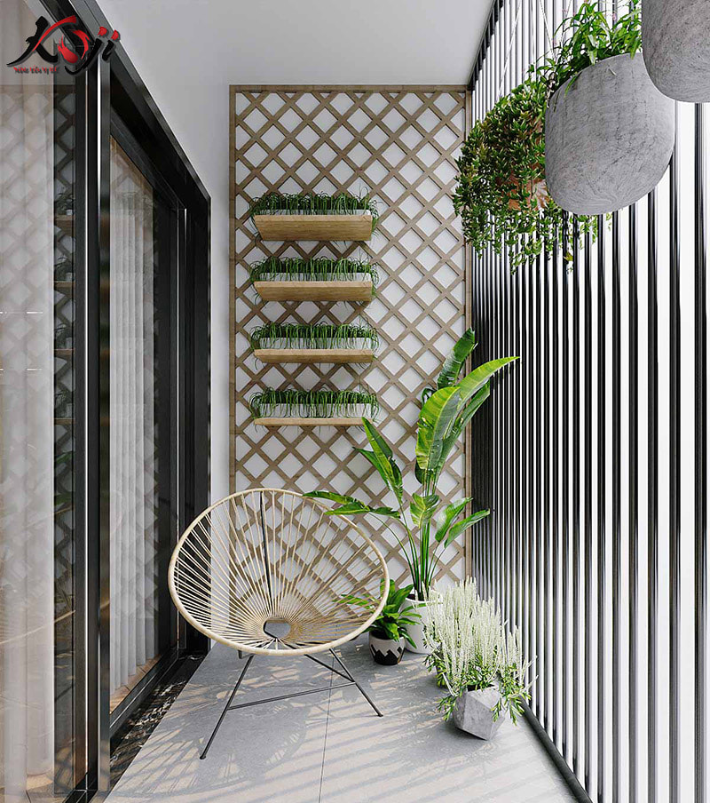 thiết kế sân thượng đẹp