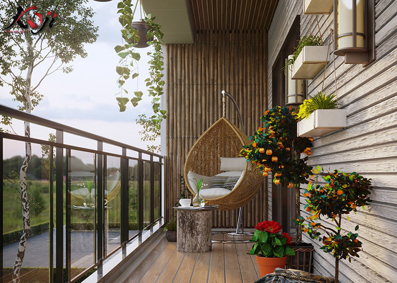 thiết kế sân thượng đẹp