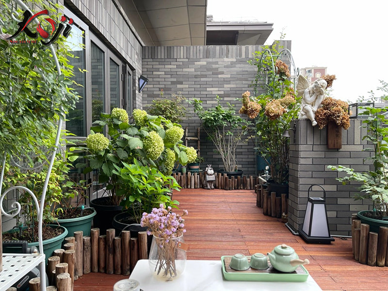 thiết kế sân thượng đẹp