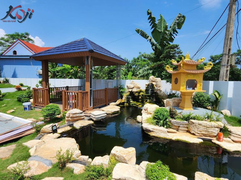 thiết kế sân vườn