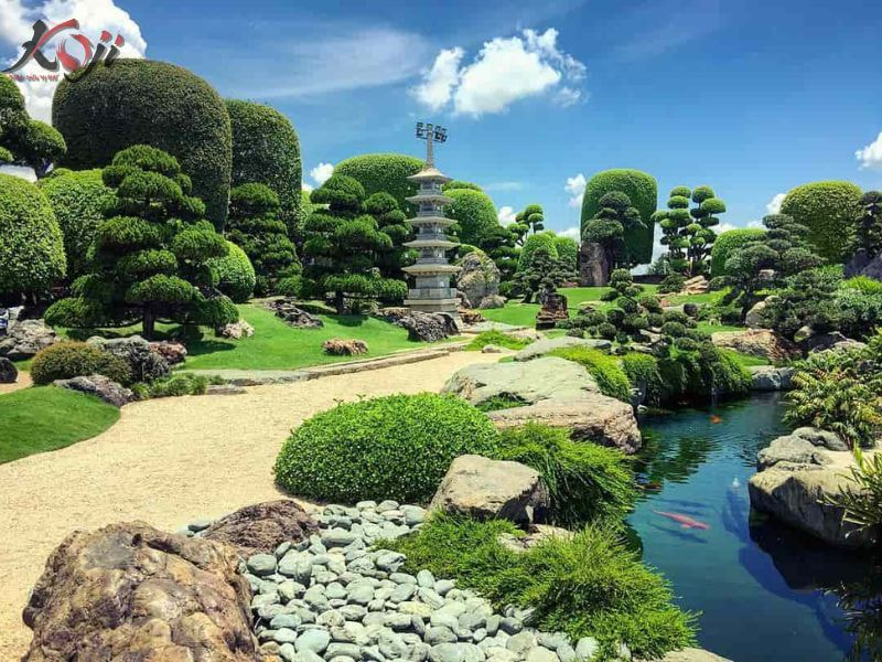 thiết kế sân vườn