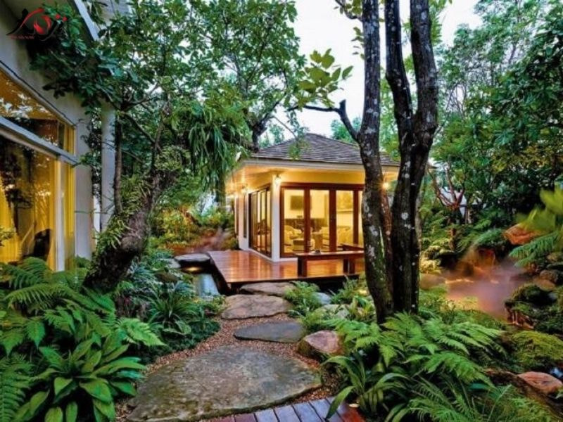 thiết kế sân vườn