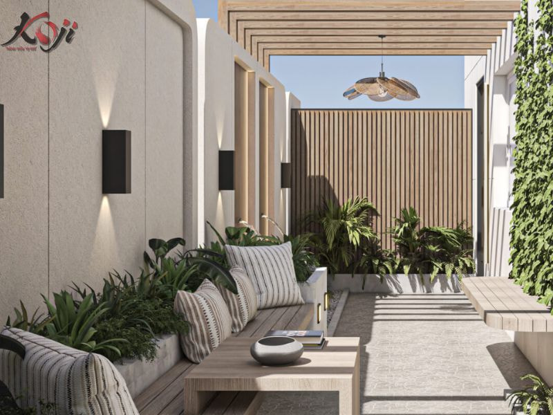 thiết kế sân vườn