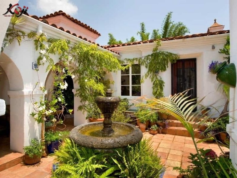 thiết kế sân vườn