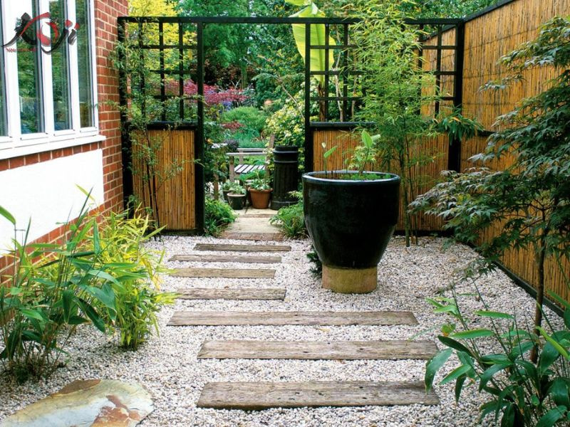 thiết kế sân vườn