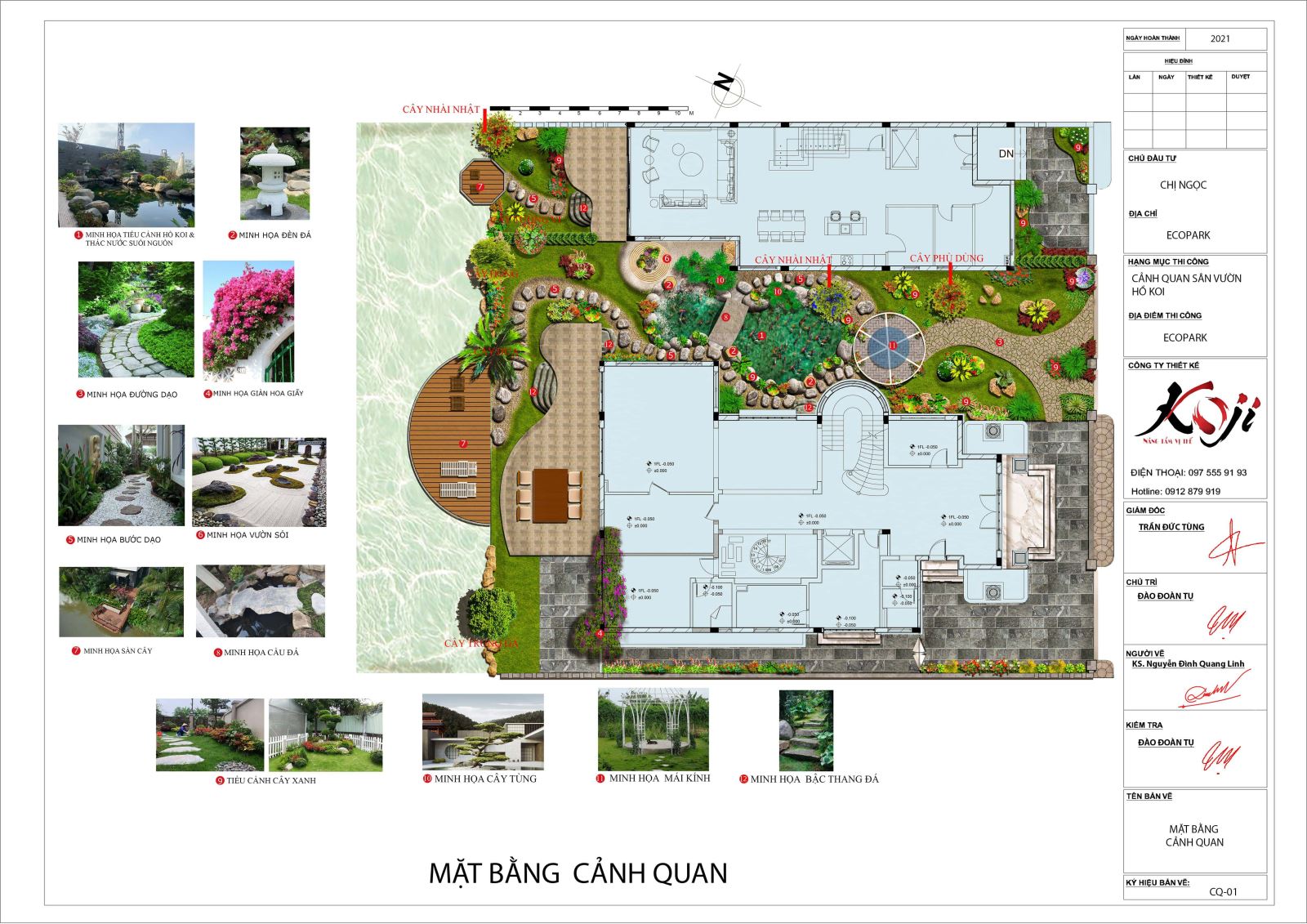 thiết kế sân vườn