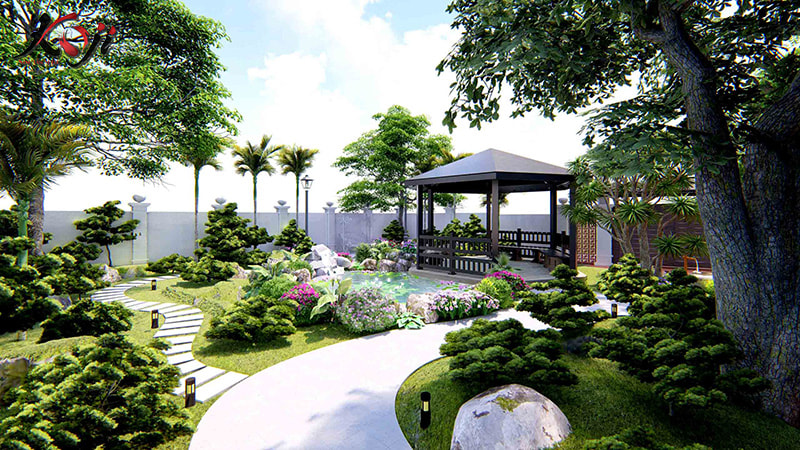 Thiết Kế Sân Vườn Biệt Thự