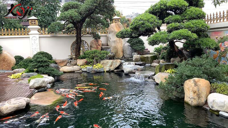 thiết kế sân vườn