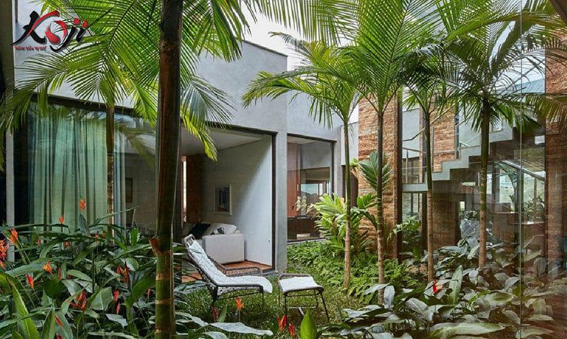 thiết kế sân vườn