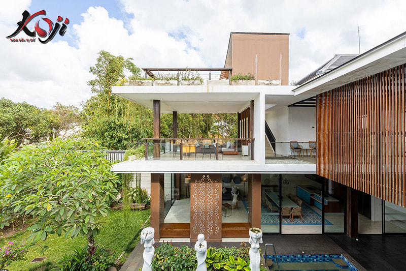 Thiết kế sân vườn biệt thự