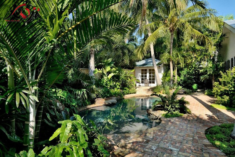 Thiết kế sân vườn biệt thự