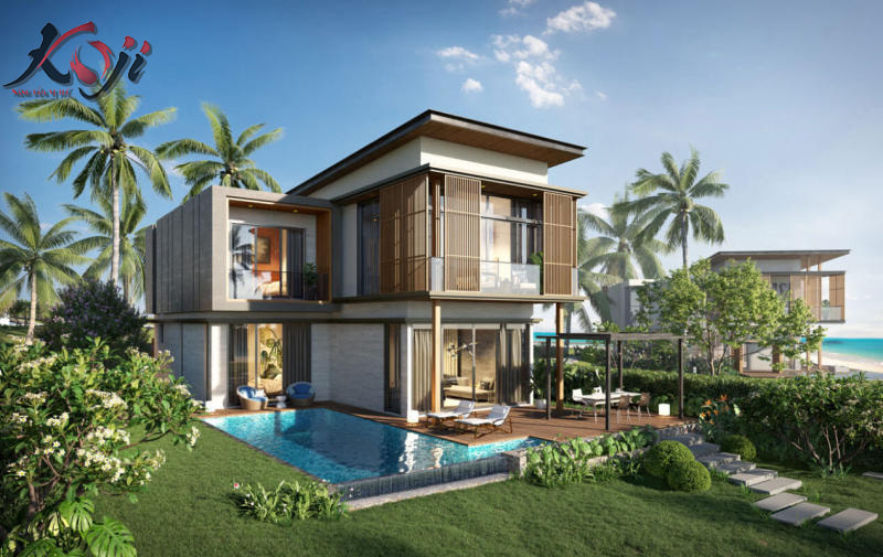 Thiết kế sân vườn biệt thự