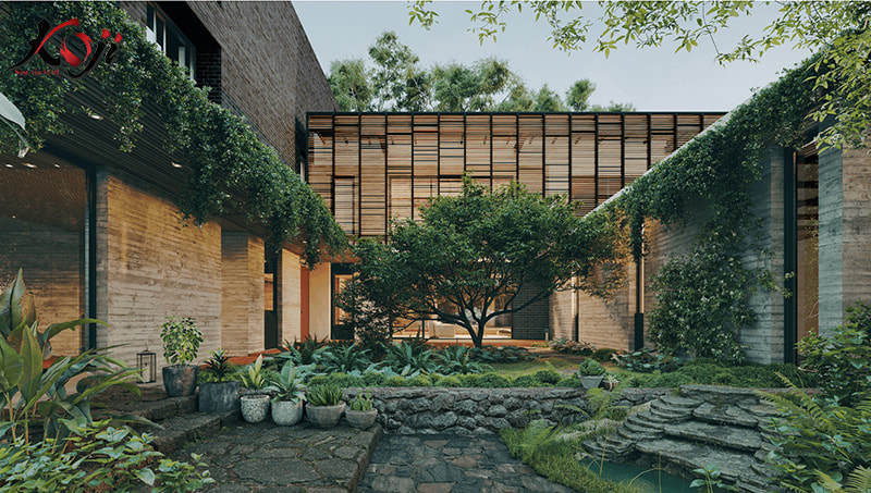 Thiết kế sân vườn biệt thự