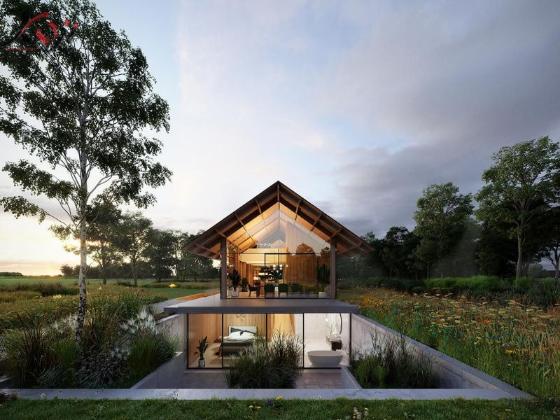 thiết kế sân vườn