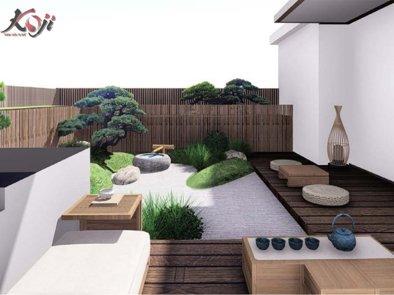 thiết kế sân vườn