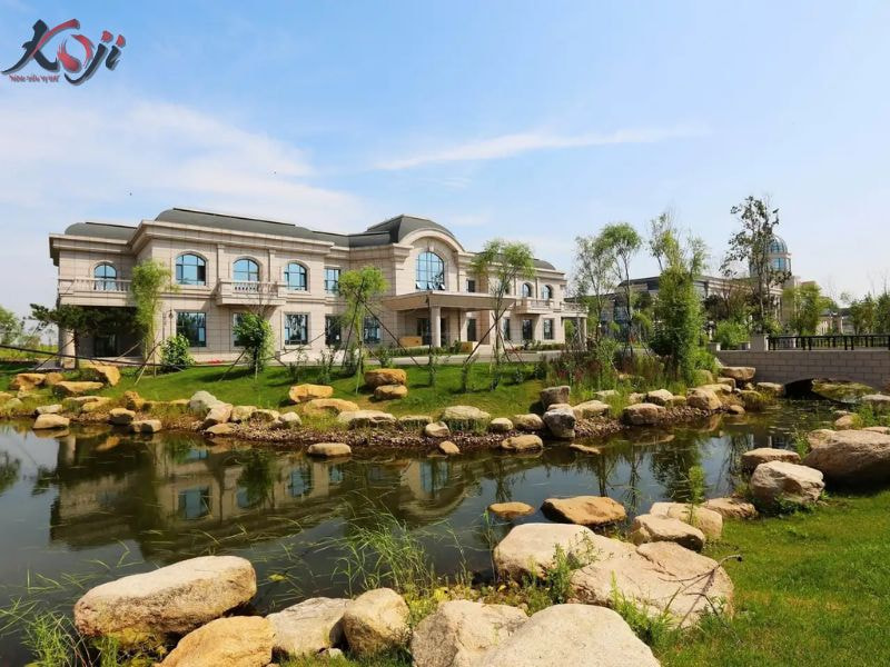 thiết kế sân vườn