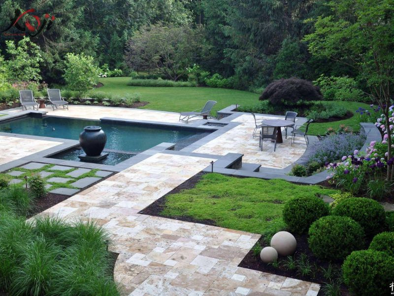 thiết kế sân vườn