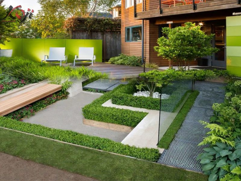 sân vườn sau nhà