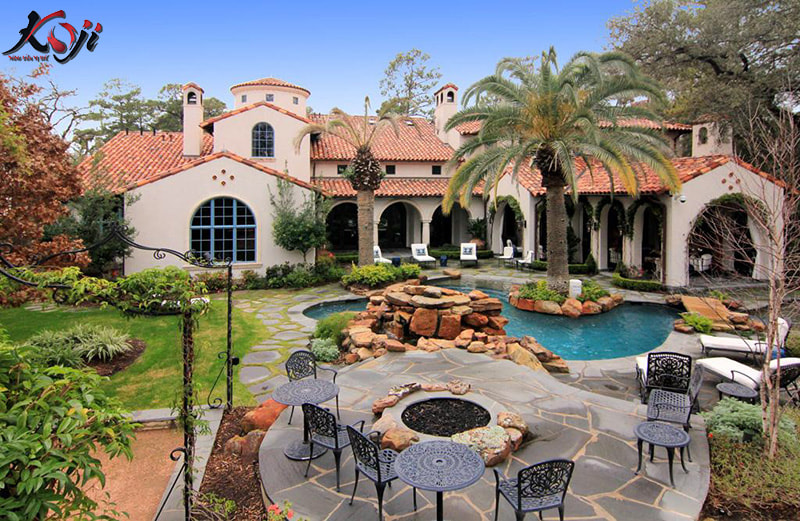 thiết kế sân vườn