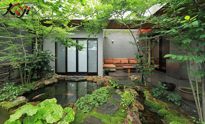 thiết kế sân vườn