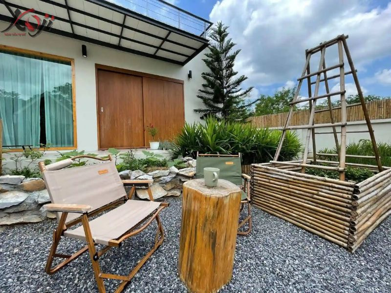 thiết kế vườn rau sau nhà