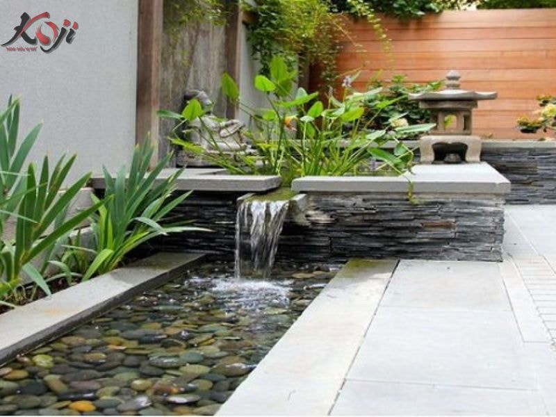 thiết kế sân vườn đúng phong thủy