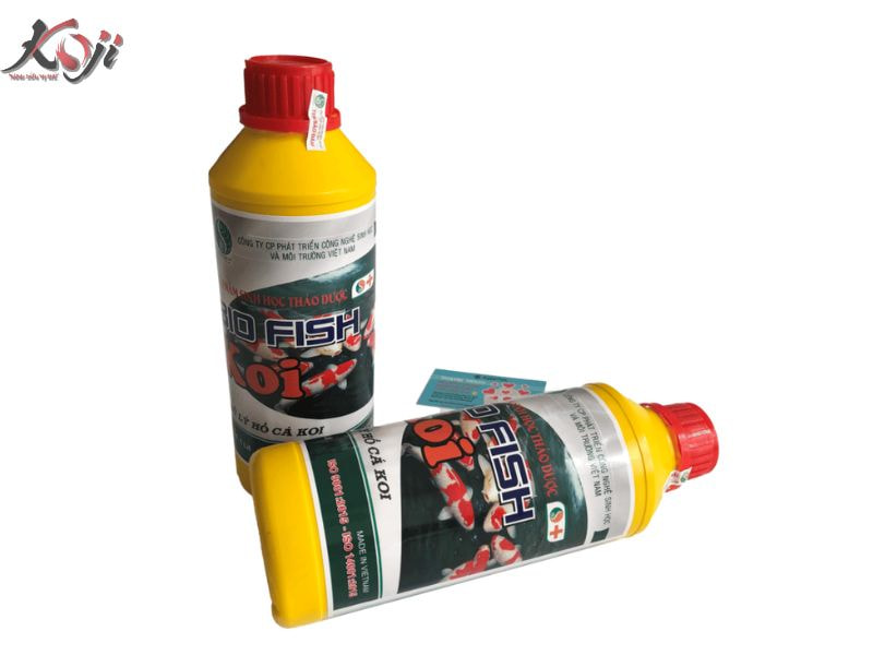 vi sinh cho bể cá Koi