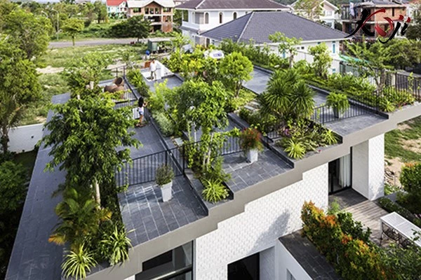 Xu hướng thiết kế sân vườn trên sân thượng