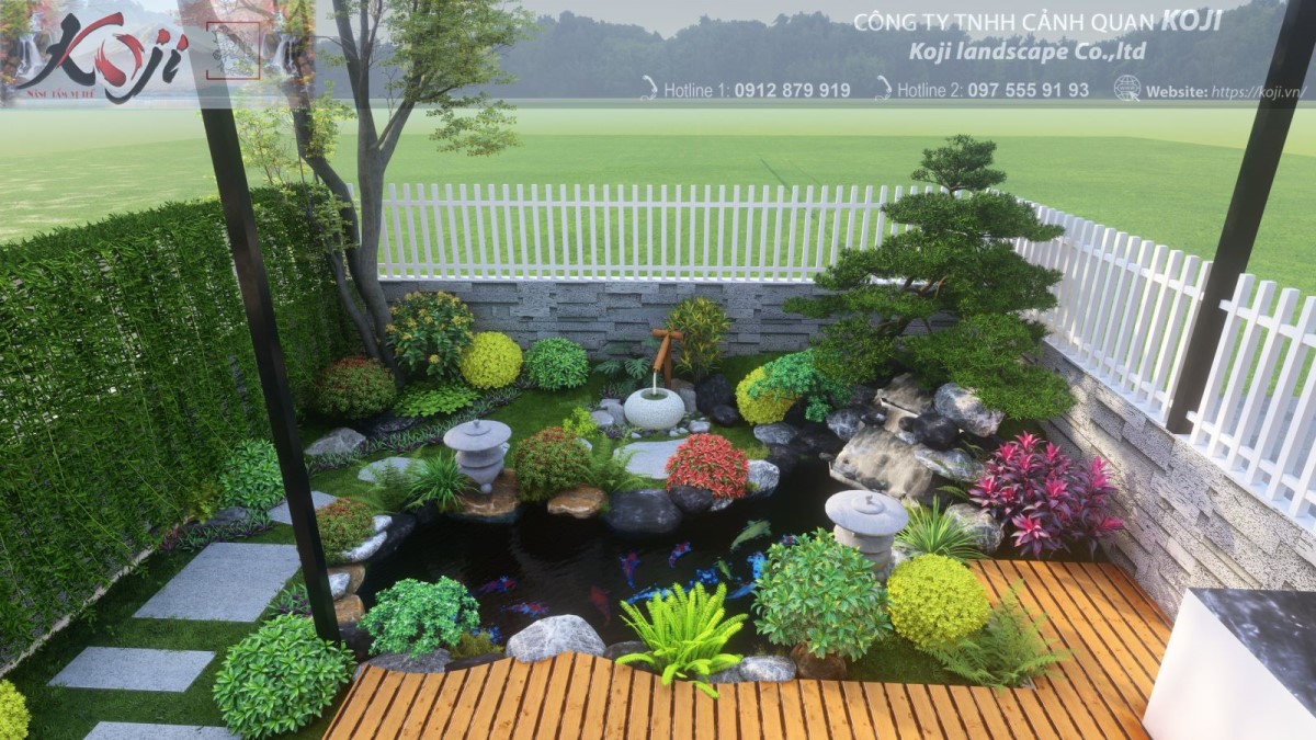KOJI - Công ty thiết kế sân vườn uy tín
