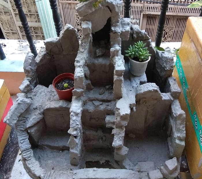 Kỹ thuật làm hòn non bộ tự làm tại nhà đơn giản