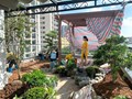 Sân vườn sân thượng nhỏ xinh cực thư giãn - HD Mon City