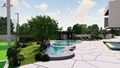 Thiết kế sân vườn cùng hồ bơi khủng tại Bắc Giang