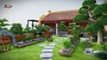 Thiết kế vườn sân thượng kiêu hãnh giữa lòng Hà Nội