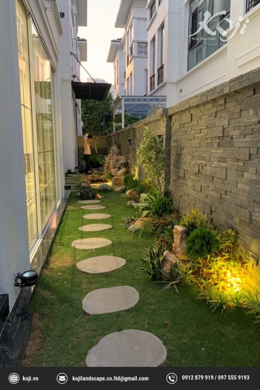 mẫu 10. Thiết kế theo không gian hẹp hơn