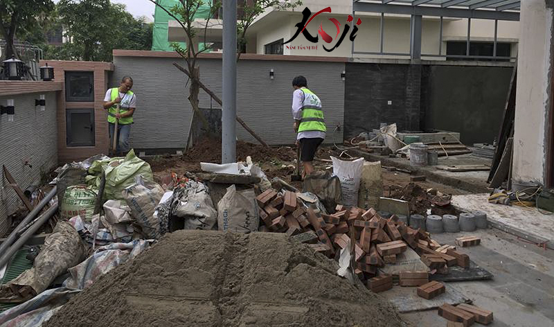 quy trình thiết kế thi công sân vườn biệt thự