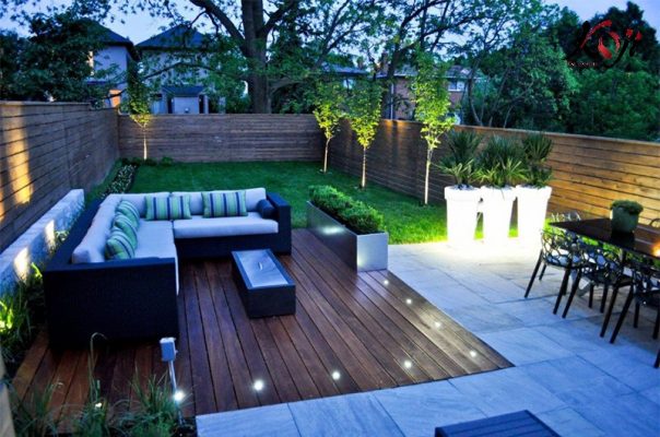 Thiết kế sân vườn phong cách châu Âu