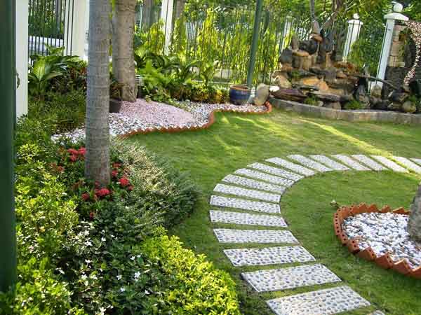 Mẫu sân vườn châu Âu hiện đại, tinh tế