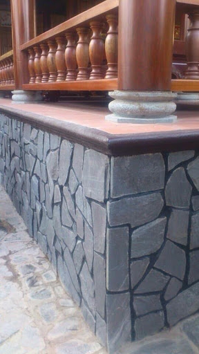 Đá chẻ ốp đường dạo trong khuôn viên nhà vườn