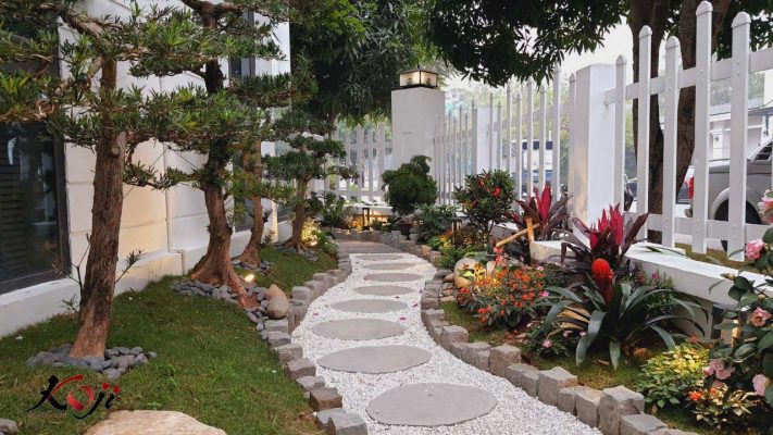 Thiết kế sân vườn Nhật